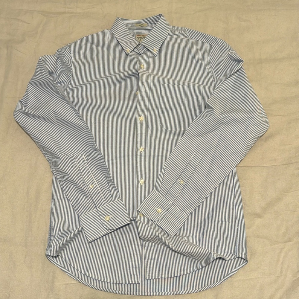 J Crew Oxford Button Down Shirt Size Small